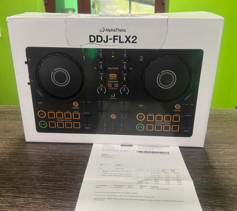 Konsola DJ Alpha Theta DDJ-FLX2 GW! Super Stan