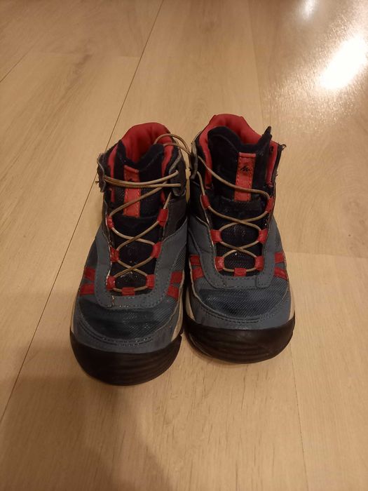 Buty turystyczne dla dzieci decathlon wodoodporne r. 28