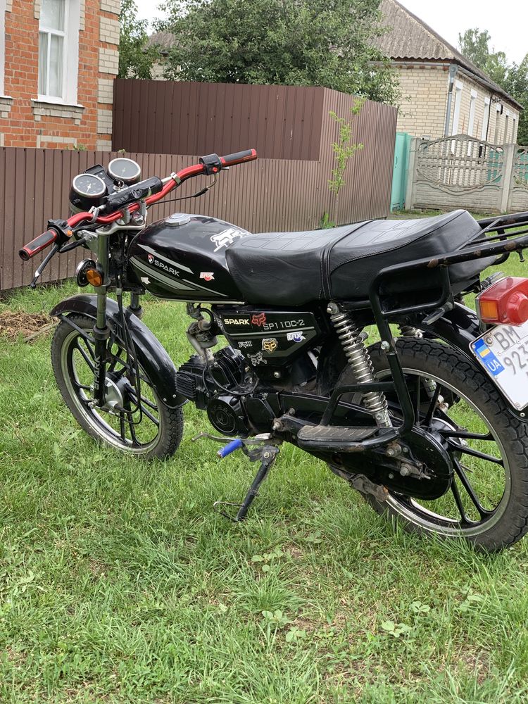 Продам мотоцикл Spark 110