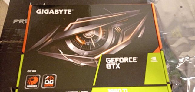 новая відеокарта Видеокарта Gigabyte GeForce GTX 1660 Ti OC 6G