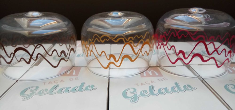 Conjunto de 8 Taças de sobremesa Mc Donald’s - Edição Limitada e Nova!