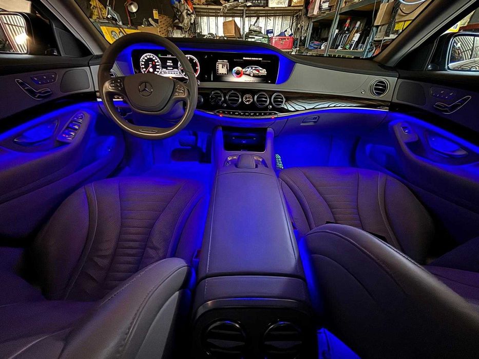 Oświetlenie Ambient Mercedes - montaż / Gwarancja, także najnowsze