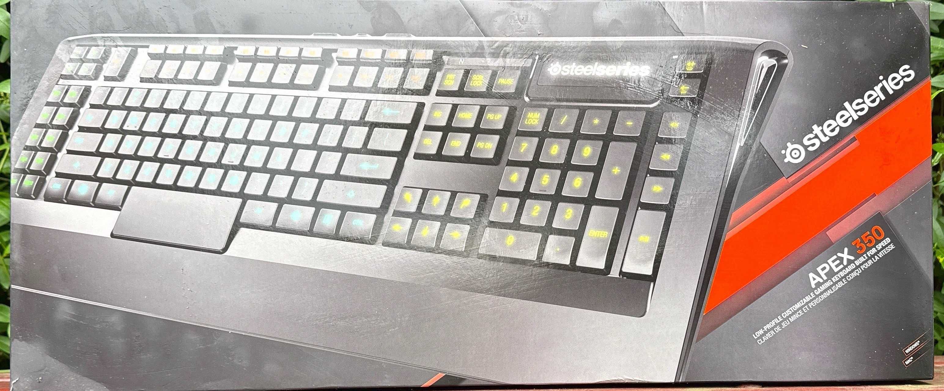 klawiatura steelseries apex 350 oraz oryginalne pudełko
