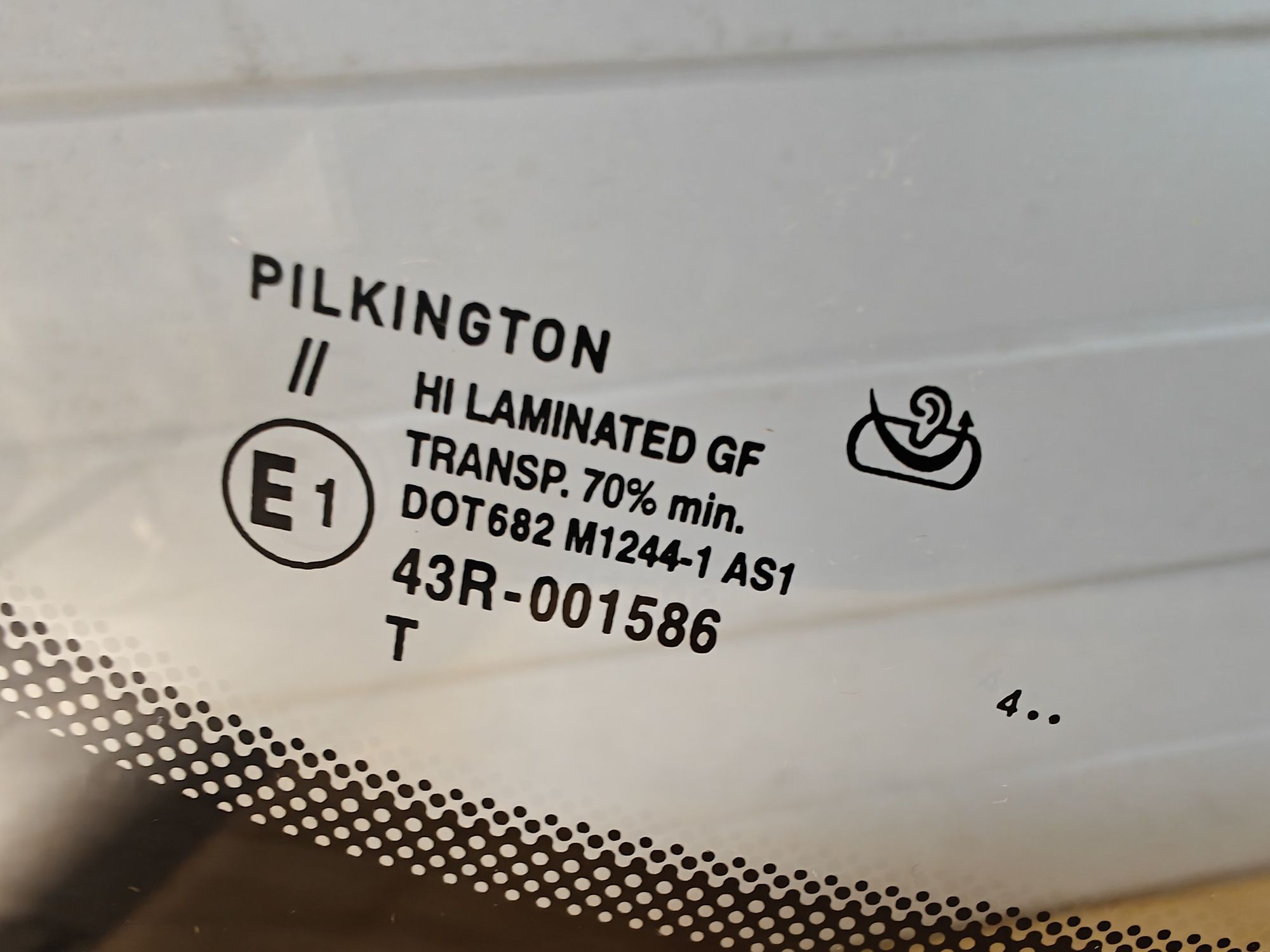 Nowa szyba przednia, czołowa, przód Fiat 500, kamera, sensor, grzanie