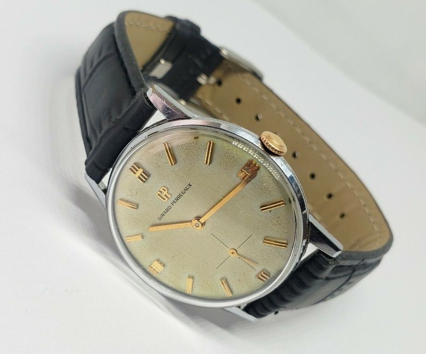 Relogio Vintage Girard Perregaux Suiça - Decada 1950