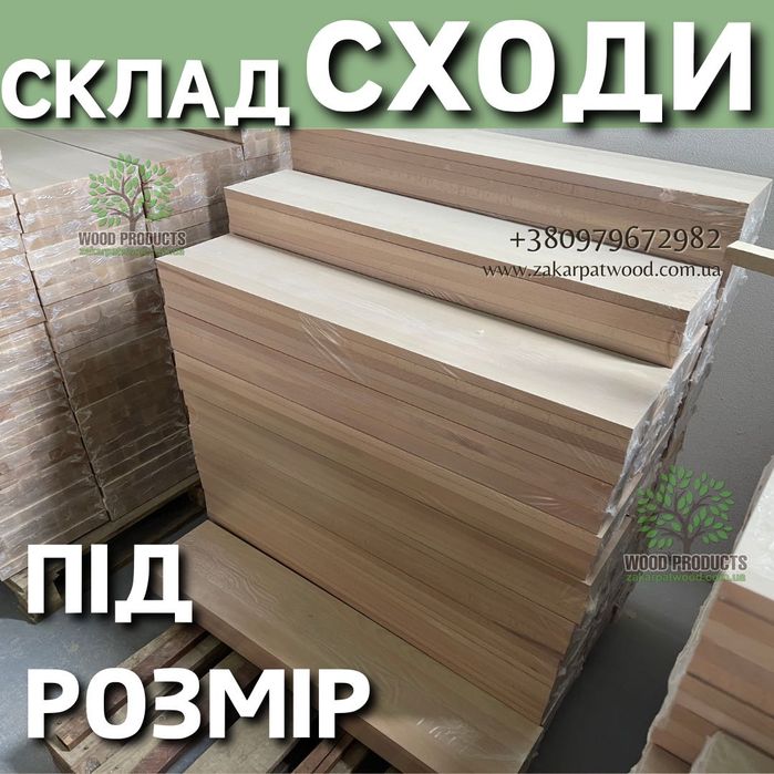 Комплектуючі для сходів, балясини, стовпи, перила, косоури