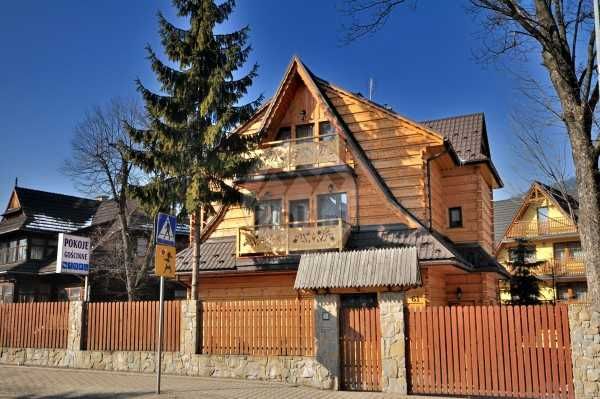 dom z pokojami goscinnymi w centrum Zakopanego
