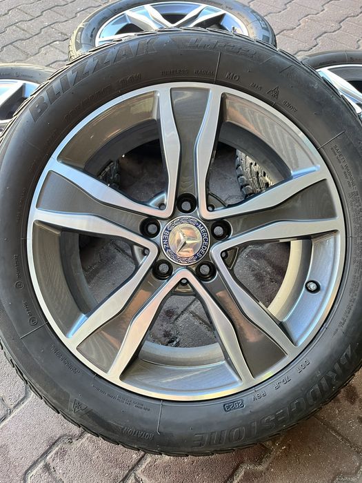 Kola zimowe 17 cali Mercedes C Class 7J, ET 48,5