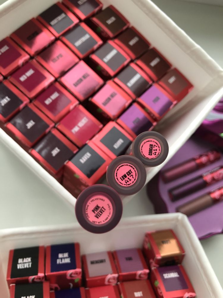 Lime Crime жидкая помада не стирается