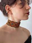 Choker gerdan «Rudbekia»