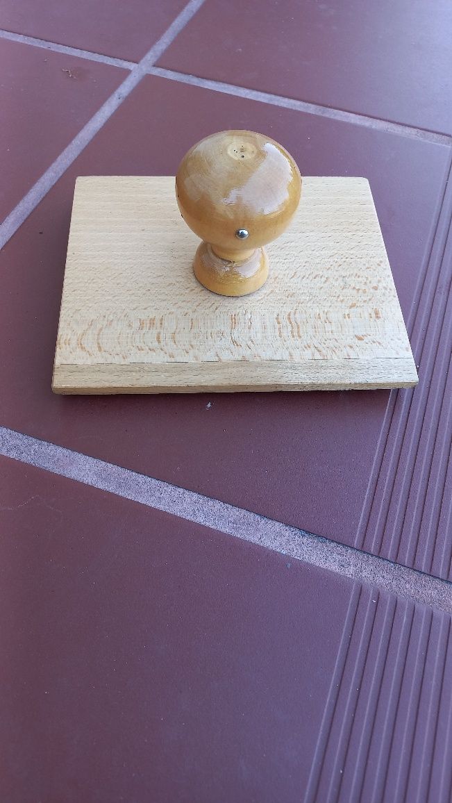 Stempel drewniany kołyska duży 170x140 mm
