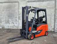 Linde E18 • wolny skok • bateria 2022r • wózek widłowy elektryczny