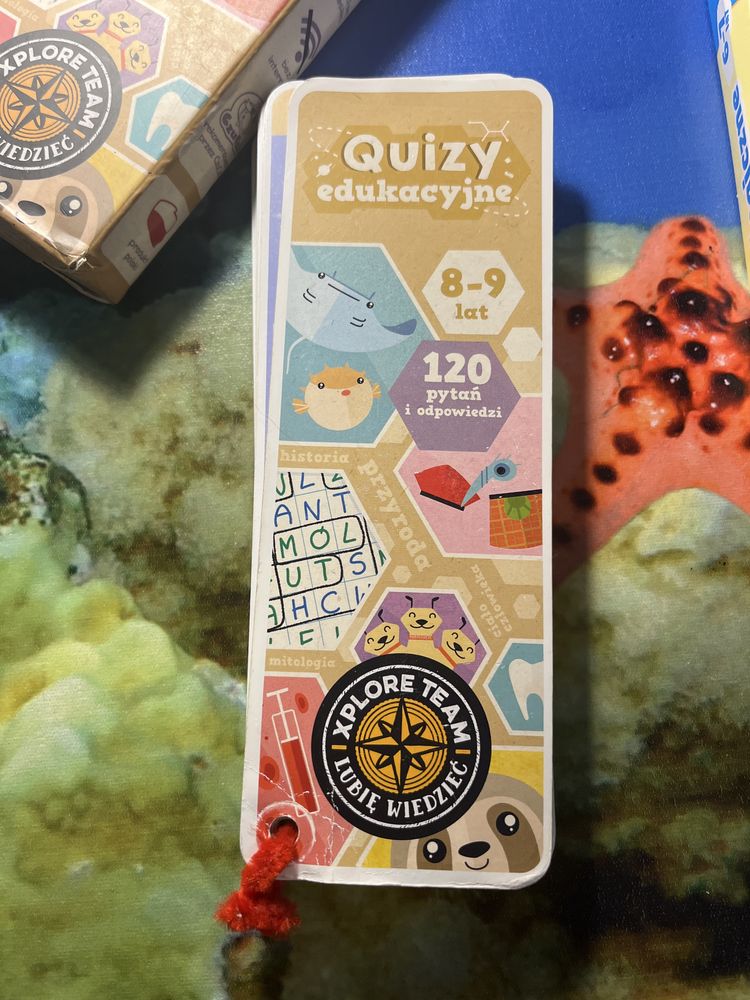 Zestaw Quizy edukacyjne i gry logiczne dla dzieci wiek 6-9