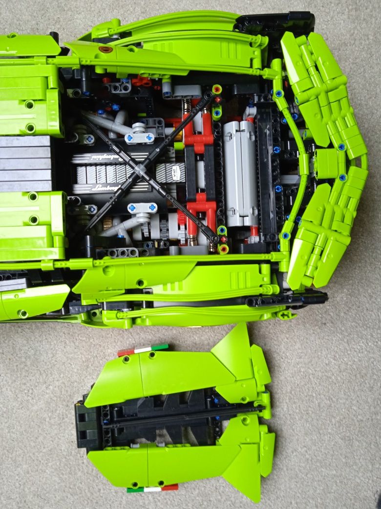 Lamborghini Sian Porsche 911 GT3 RS nie oryginalne klocki LEGO Technic
