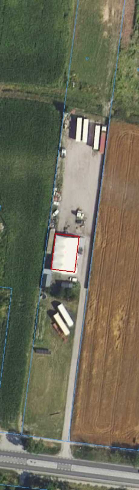 Hala 300 m² z kanałem i placem 2100 m² przy DK92, niskie koszty prądu!