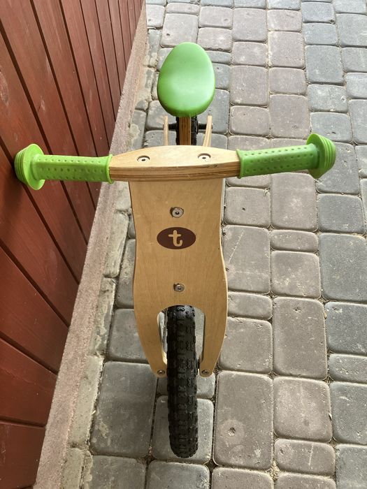 Rower biegowy dla dziecka, drewniany