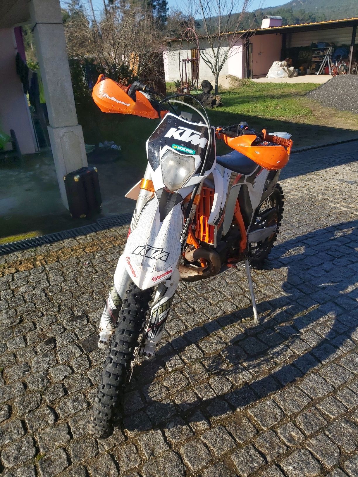 Ktm exc 250 six days troco por moto 4