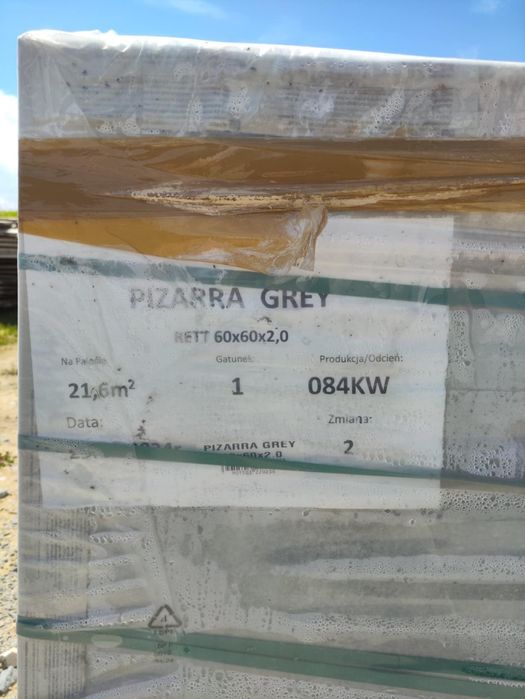 Płytki tarasowe Pizarra Grey 60x60