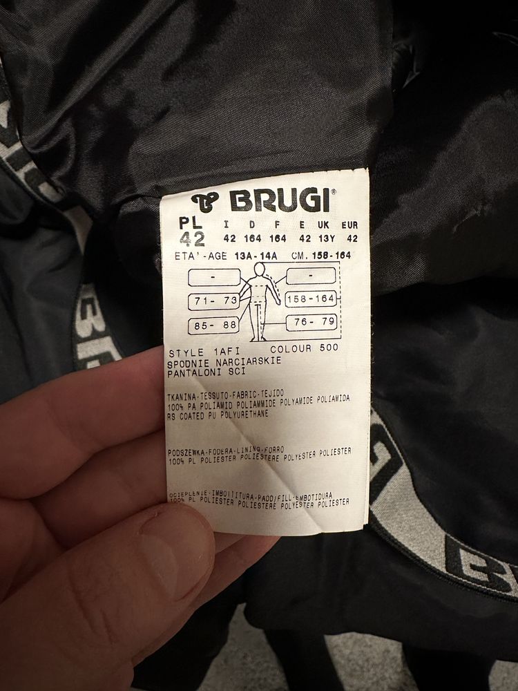 Spodnie narciarskie Brugi 13-14 lat 158-164 wzrost