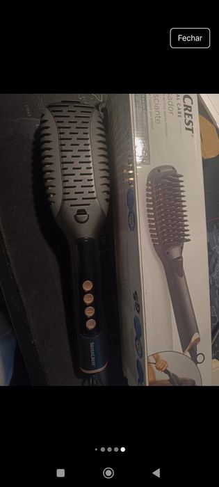 Alisador de cabelo novo