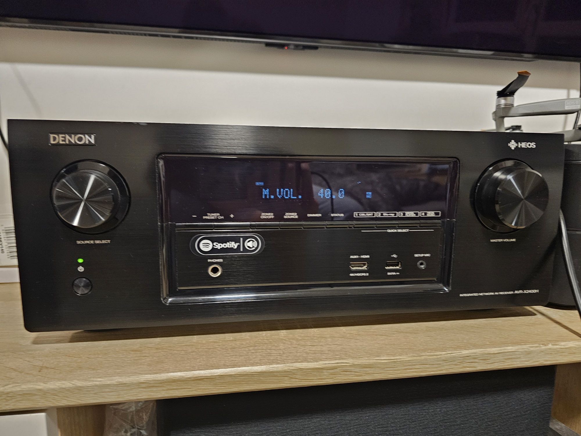 Amplituner 7.2 Denon AVR-X2400H Spotify Tidal Connect