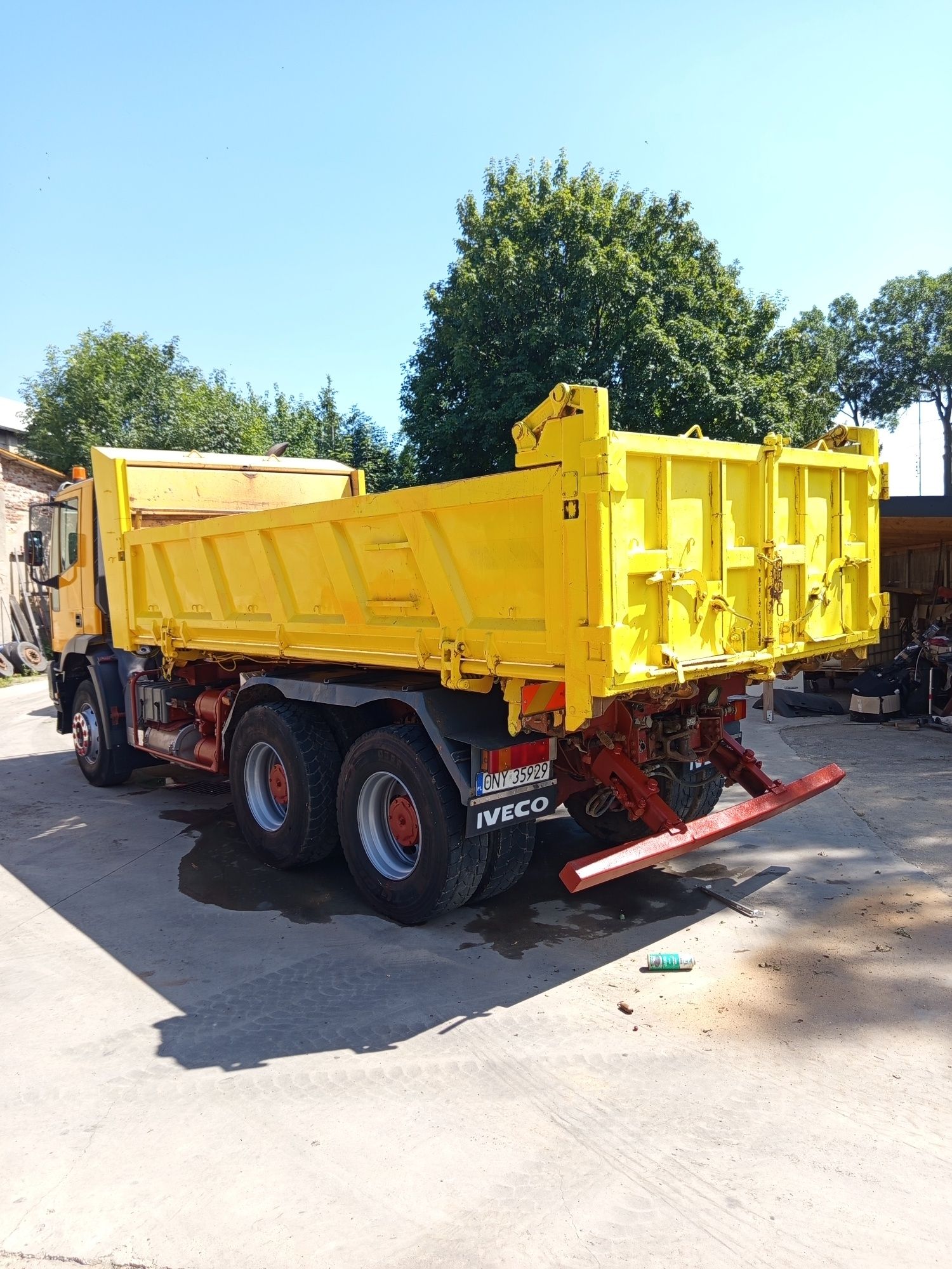 Iveco cursor trucker trakker tracker wywrotka 3 ośka
