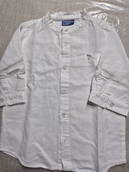 Biala koszula Cocodrillo