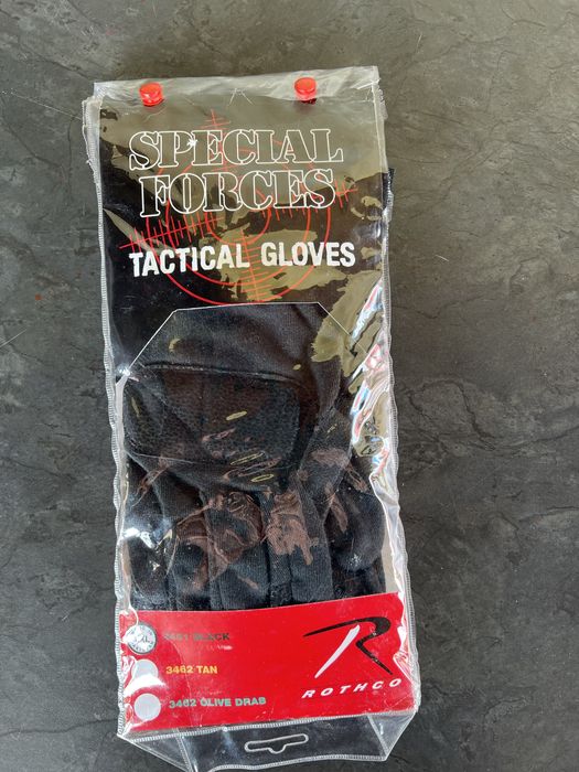 Rękawice taktyczne trudnopalne