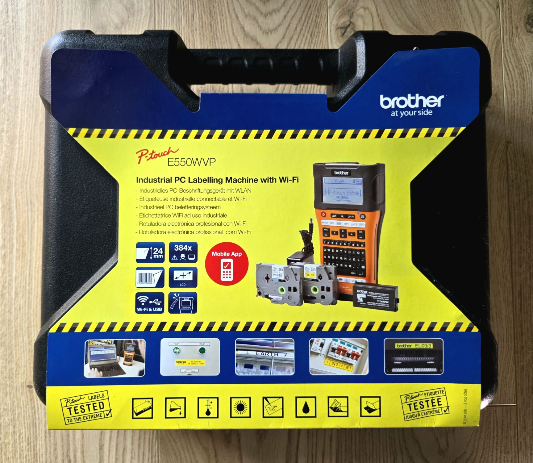 Mobilna drukarka etykiet Brother P-Touch PT-E550WVP