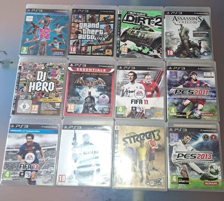 Jogos PS3 usados