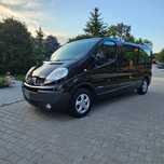 Renault Trafic 8 osób Long Nawiewy Tył 100% Bezwypadkowy