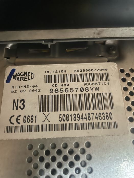 Auto radio peugeot 407 sw