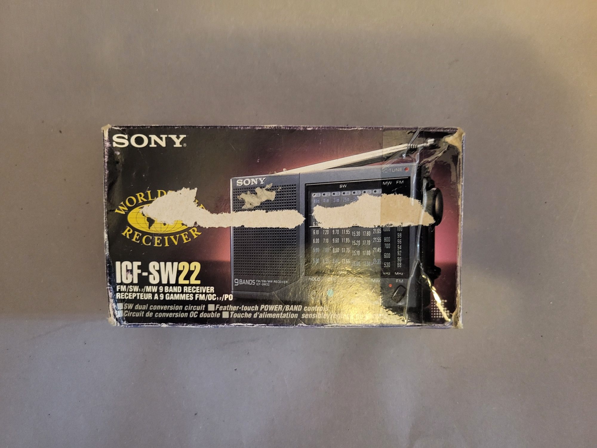 Радиоприемник Sony ICF-SW22 | Идеальное состояние!!!