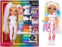 Лялька Rainbow High Color & Create DIY Doll Рейнбоу Розфарбуй і створи