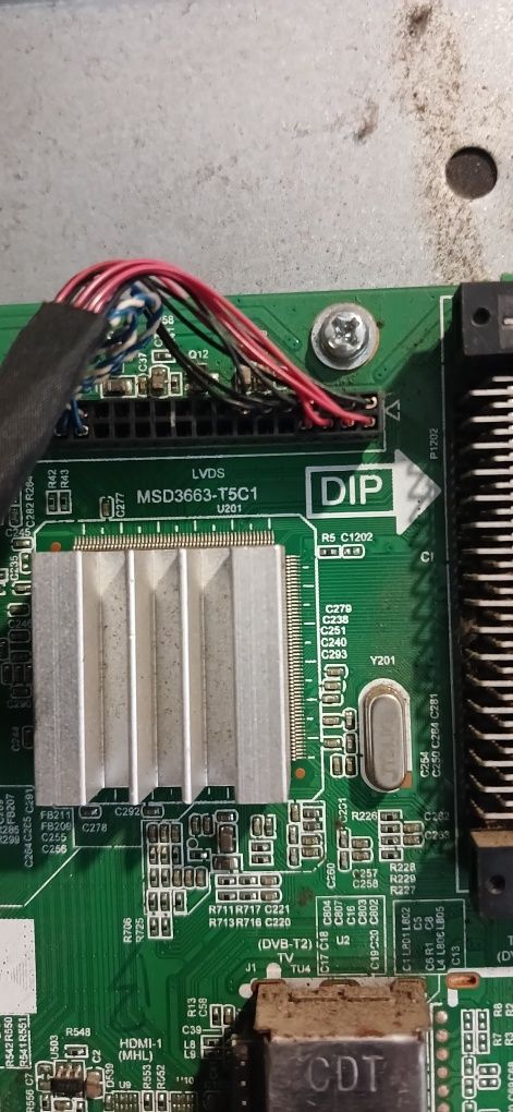 Майн плата MSD3663-T5C1 від телевізора Toshiba 32S2855EC