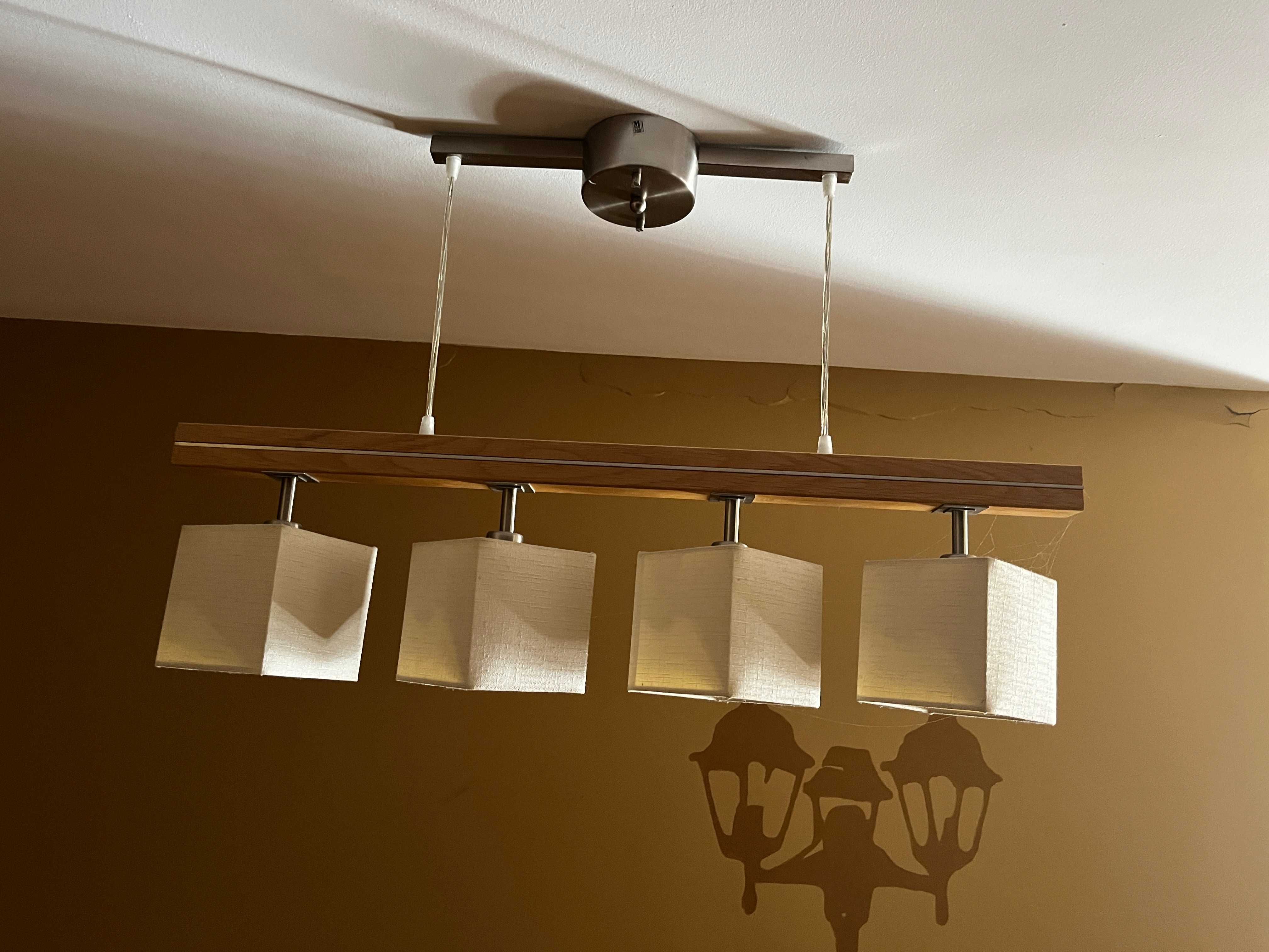 Lampa sufitowa + kinkiet