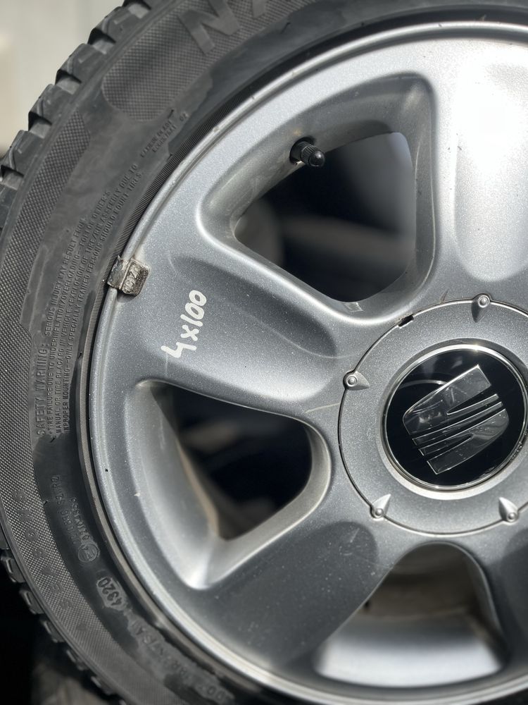 Jantes 15 para Seat, vw em 4x100