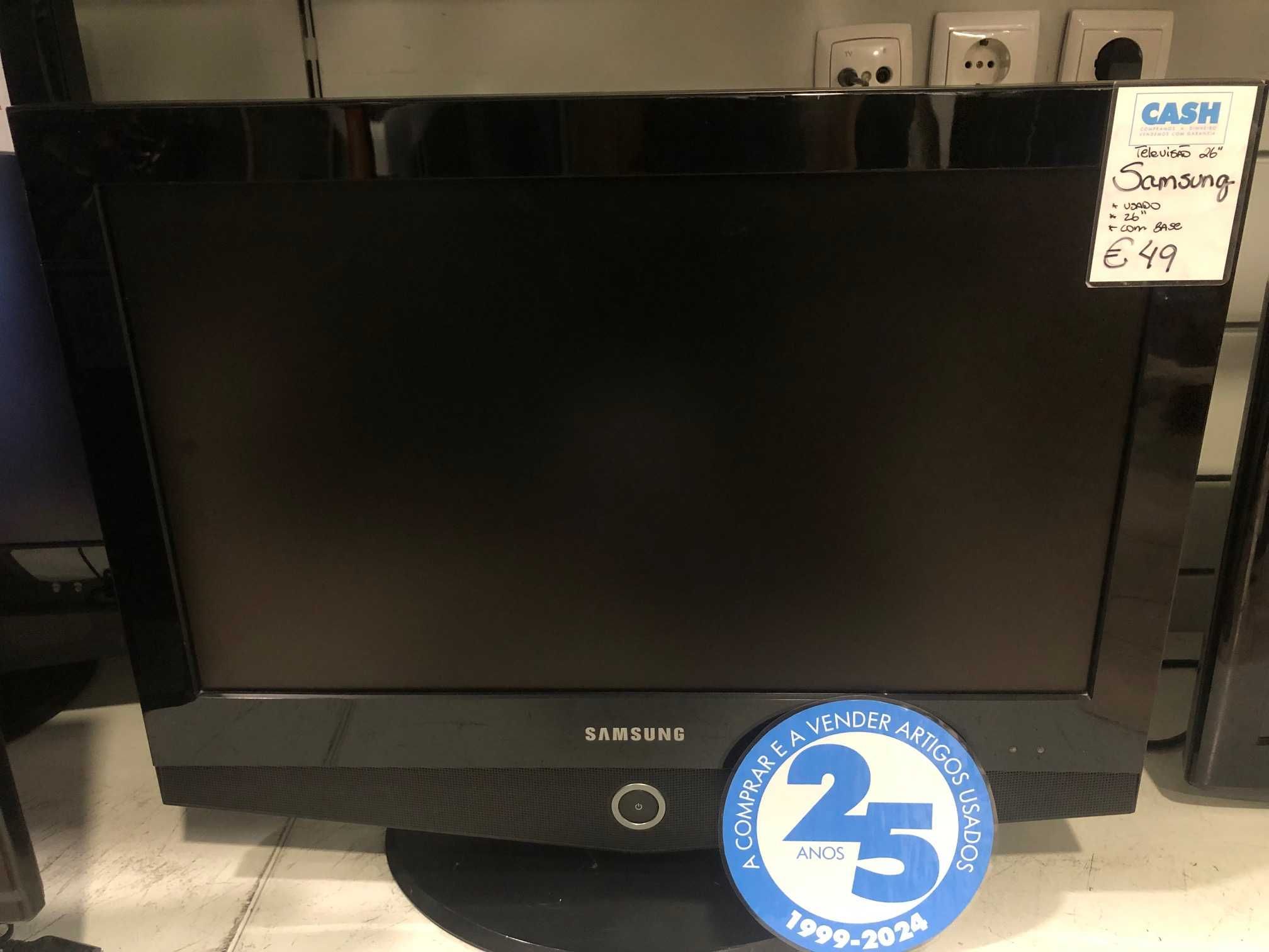 Televisão Samsung 26 Polegadas 12+6 meses de garantia 49€