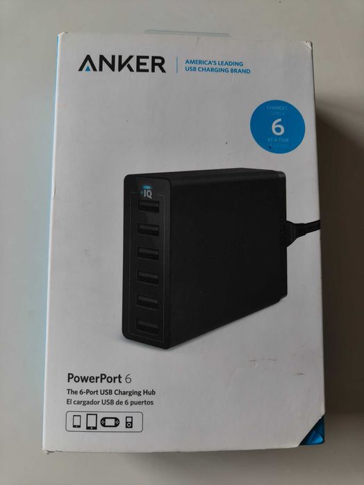 Зарядний пристрій Anker PowerPort6