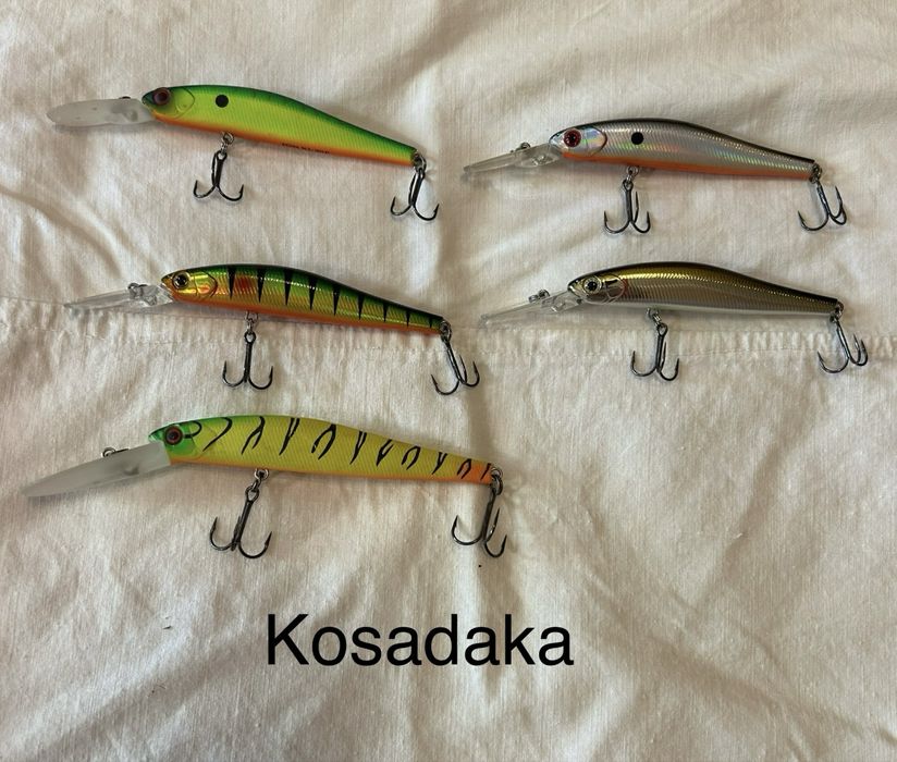 продам глибоководні воблера Jaxon, Strike Pro, Kosadaka, German