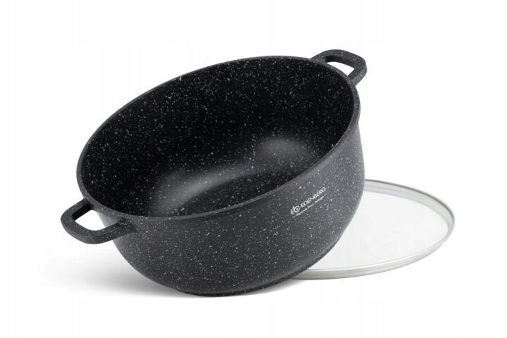 szeroki garnek aroma knob marmurek bez pfoa śr 40cm. / 18,5l edenberg