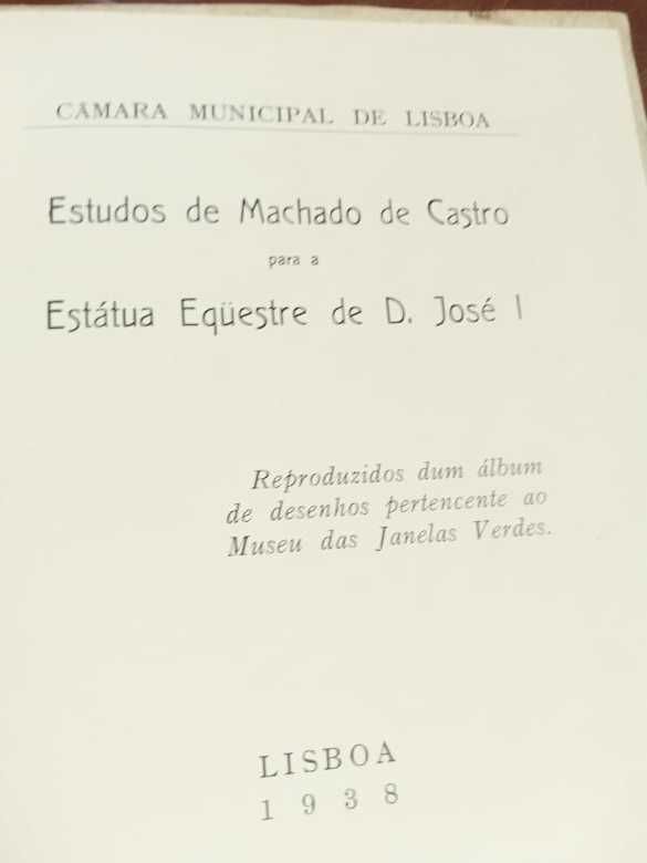 Estudos de Machado de Castro para a estatua equestre 1938