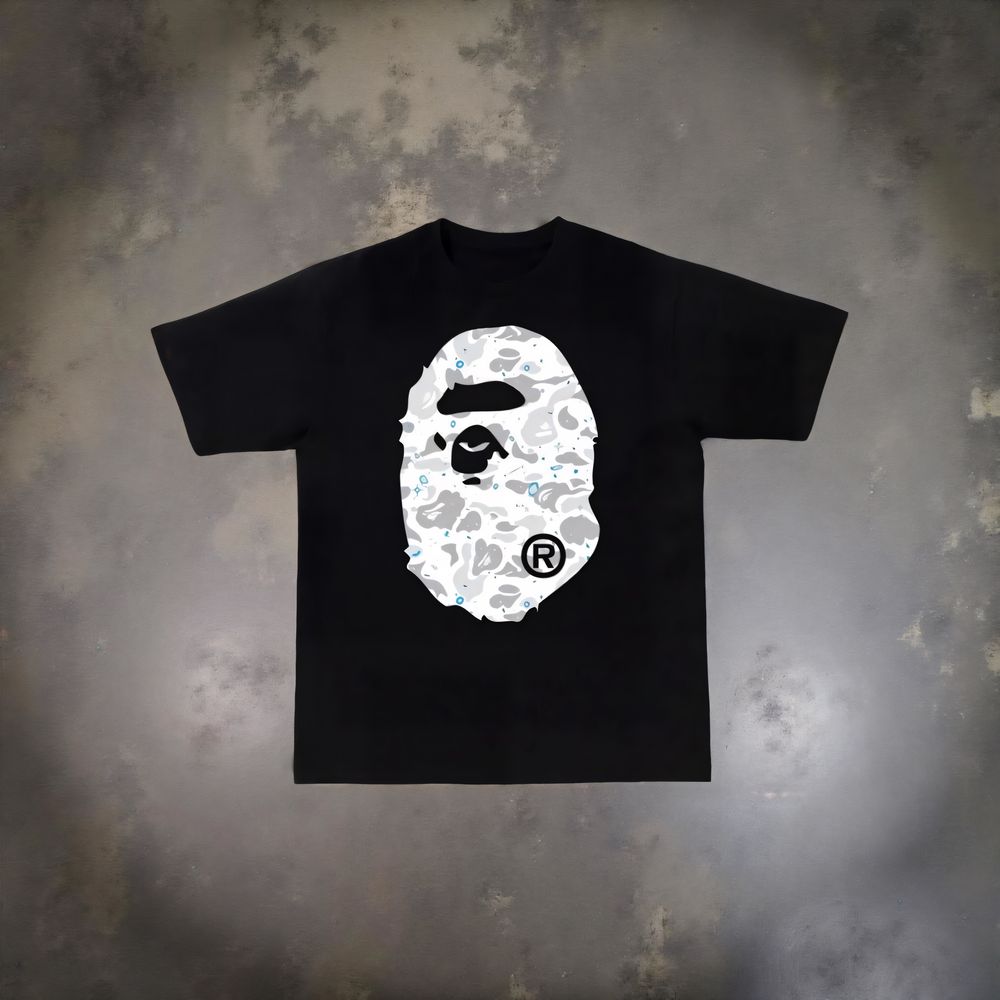Мужские футболки BAPE A Bathing APE  Baby Milo Camo унисекс Бейп