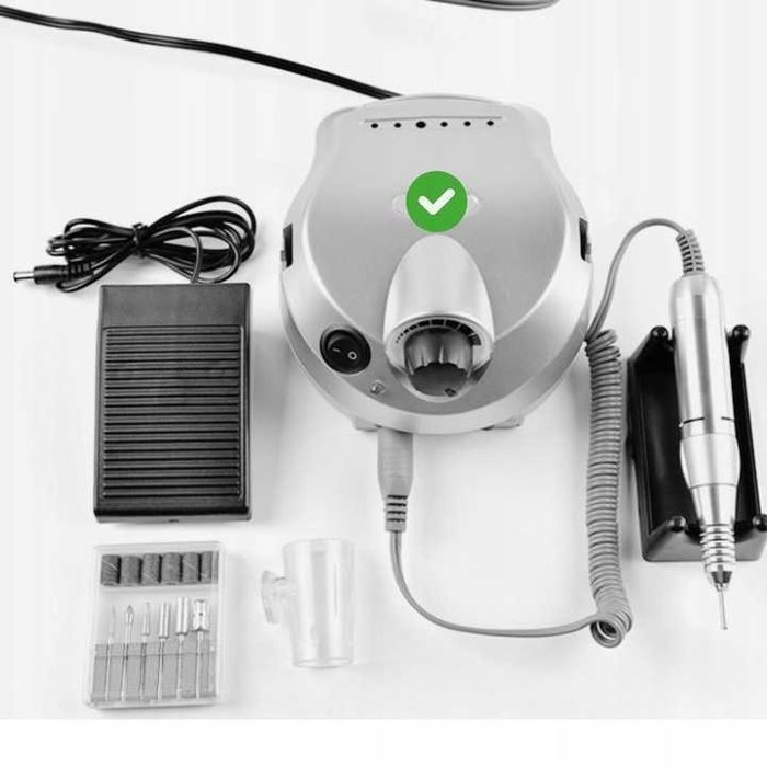 Mocna Frezarka Do Paznokci 65w Frezy Profesjonalna Manicure i Pedicure