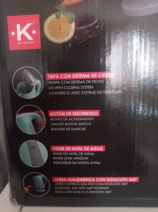 Fervedor Água Elétrico - Novo