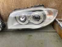 lampa bmw 1 e87 przed liftem xenon nieskrętny lewa eu cała