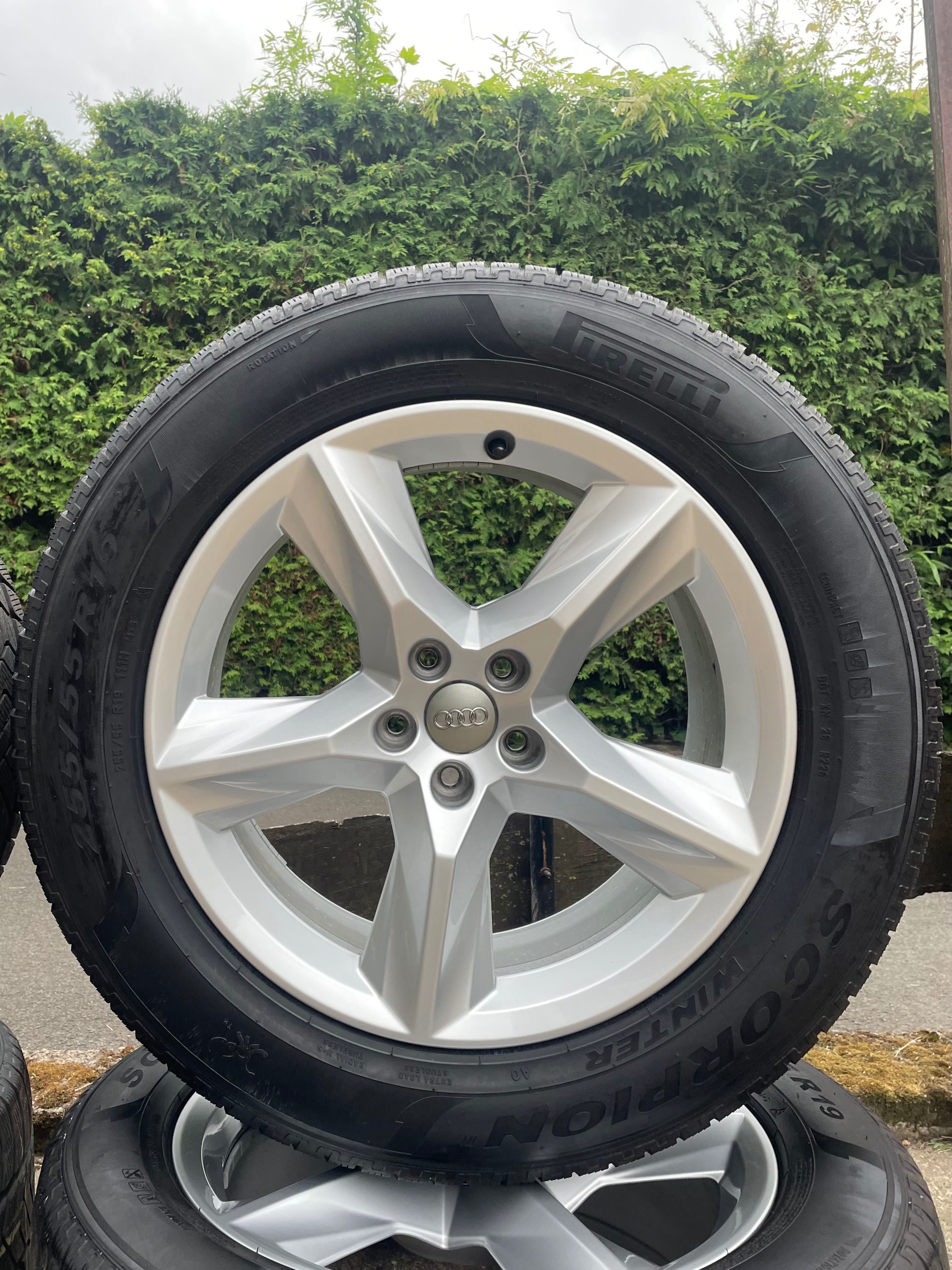 Alufelgi Kola 19 Cali 5x112 Oryginalne Audi  Opona Zimowa