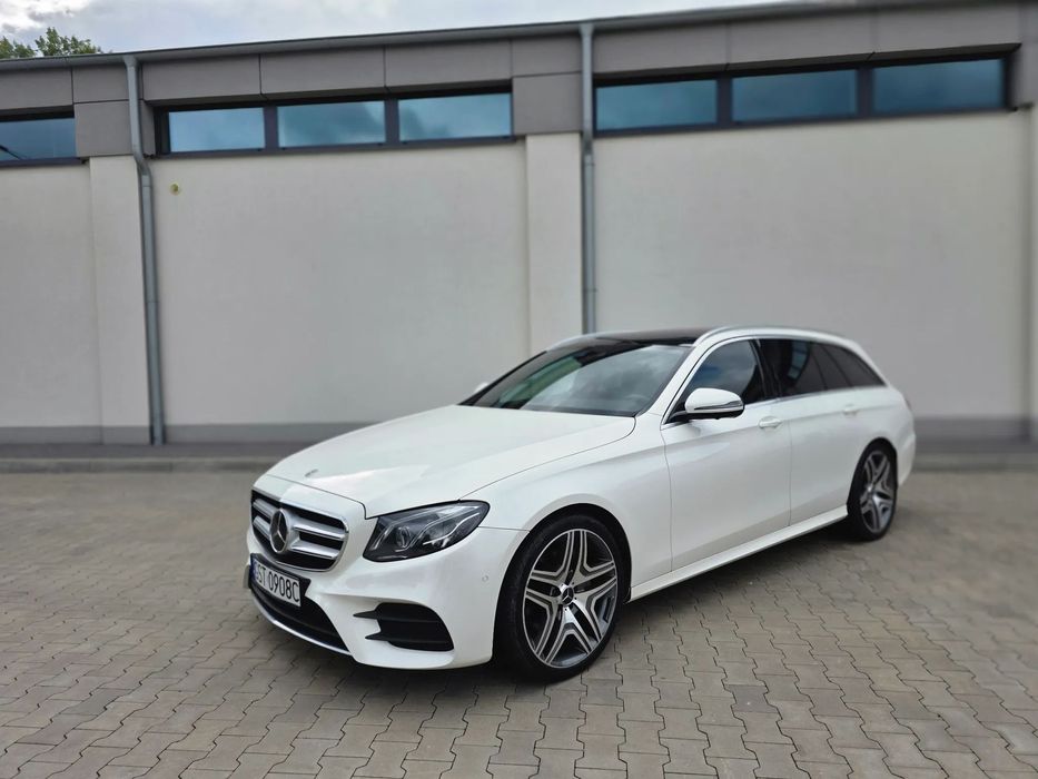Mercedes-Benz Klasa E E 220 d T 9G-TRONIC AMG Line | Panorama | Bezwypadkowy