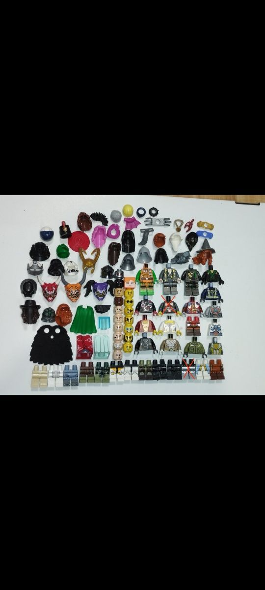 Lego,деталі от фігурок,аксесуари