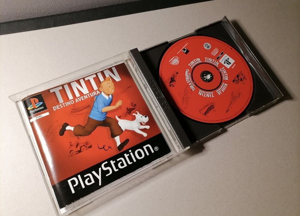 Jogo de consola "Tin tin" "Ps1"

Jogo raro e em perfeitas condições, c